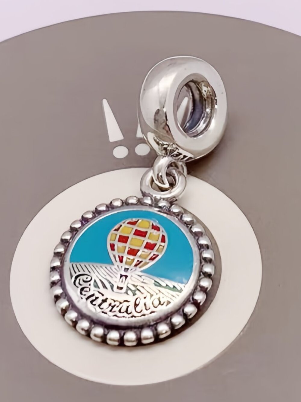 Rare Pandora Town Of Centralia Exclusive Dangle Moments Charm